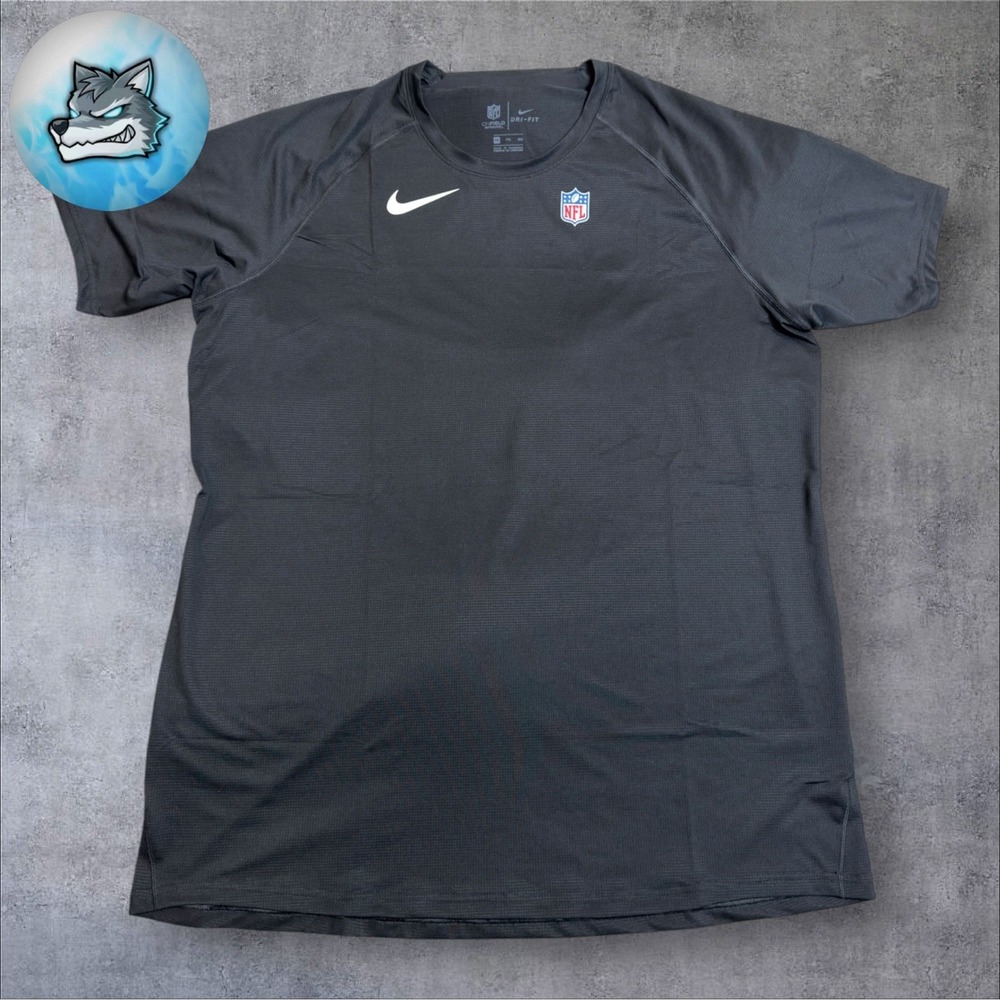 Nike NFL  On-Field Compression Shirt Short Sleeve Black Men's 2XL XXL CW6317-010